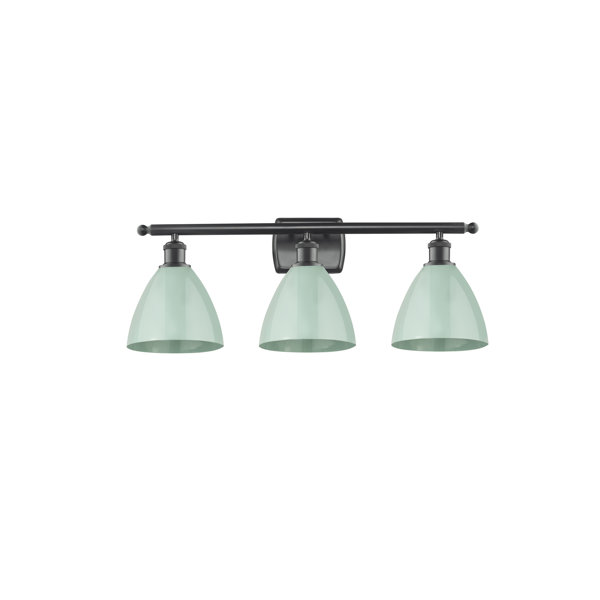 Innovations Lighting Plymouth Dome 3 Light Dimmable Vanity Light